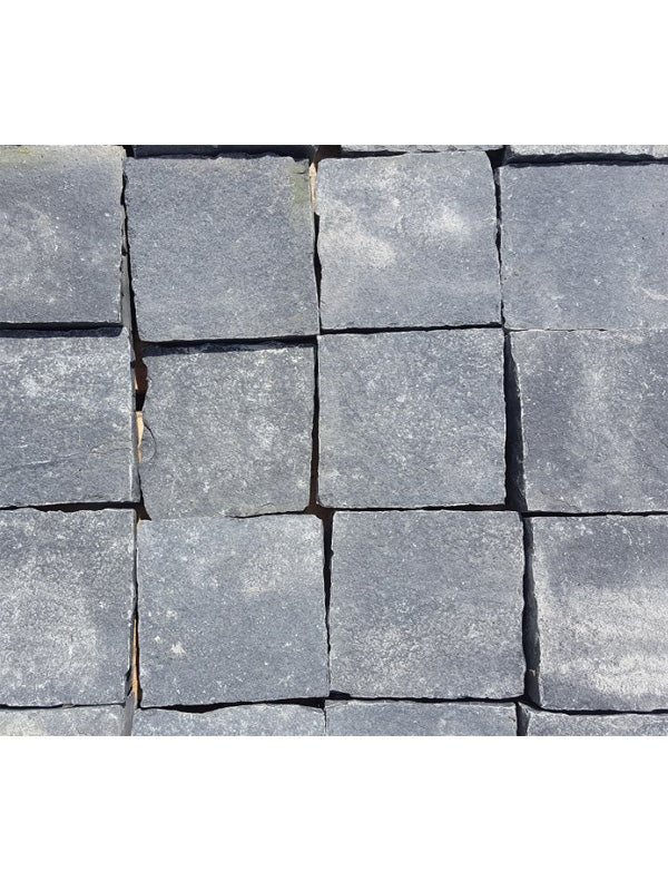 Black Natural Limestone Handcut Cobbles Pack (10x20x4-6cm) | 10sqm  OVAEDA® Composite Decking & Porcelain Paving   