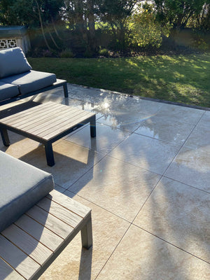 Inspiration-project-gallery-patio-design-stone-effect-porcelain-paving-weathered-stone-beige