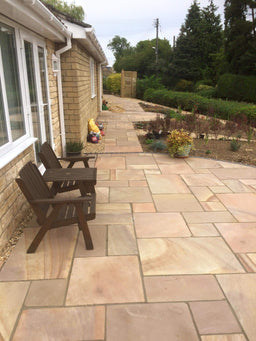 Rippon Buff Natural Indian Sandstone Pack (60x90cm) | 18.90sqm