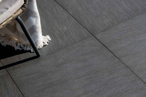 Stone-Effect-porcelain-paving-range-key-features-Feathered-Sandstone-Dark-Grey-tile