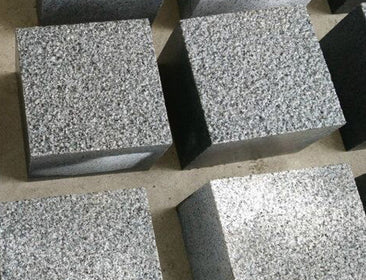Blue Black Natural Granite Flamed Sawn Edges Cobbles Pack (20x10x4-6cm) | 10sqm  OVAEDA® Composite Decking & Porcelain Paving   
