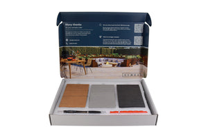 Luxxe™ | Natural Brown Woodgrain Composite Decking Board (3.6m length)  57.5002   