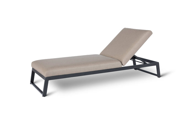 Allure Sunlounger | Taupe  Maze   