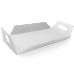 Aluminium Tray | White  Maze   