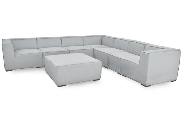 Apollo Large Corner Sofa Group | Lead Chine  Maze   
