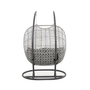 Ascot Double Hanging Chair  | Grey  Maze   