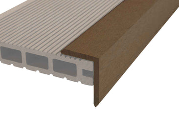 Classic™ | Dark Brown Grooved Composite Decking Corner Trim (3m length) Corner Trim 57.22