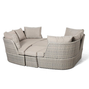 Cotswold Daybed | Grey/Taupe  Maze   
