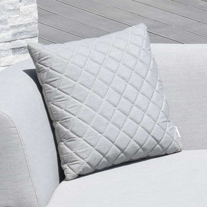 Fabric Scatter Cushion Quilted (Pack of 2) | Lead Chine  Maze   
