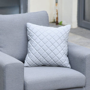 Fabric Scatter Cushion Quilted (Pack of 2) | Lead Chine  Maze   