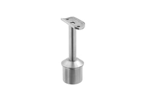 Glass Balustrade 42.4mm Handrail Saddle Bracket Mounting Fixed Spigot | Stainless 316  FH Brundle   