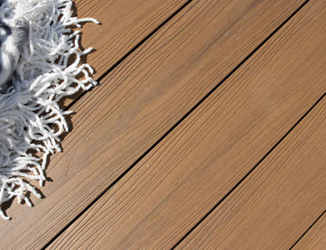 Luxxe™ | Light Brown Woodgrain Composite Decking Board (3.6m length) Composite Decking 57.5