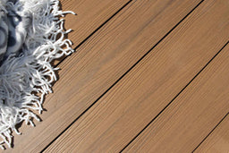 Luxxe™ | Light Brown Woodgrain Composite Decking Board (3m length)