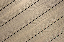 Luxxe™ | Natural Grey Woodgrain Composite Decking Board (3.6m length)