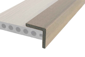 Luxxe™ | Natural Grey Woodgrain Composite Decking Corner Trim (3.6m length)  57.5205   
