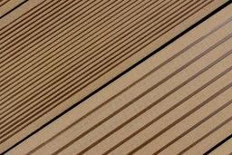 Natura™ | Light Brown Grooved Composite Decking Board (3m length)