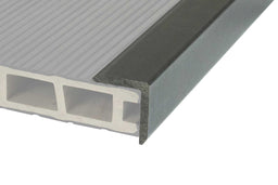 NaturaPlus™ | Black Grooved Composite Decking Corner Trim (3m length)