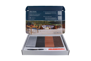 NaturaPlus™ Range | Composite Decking Sample Box  Ovaeda   