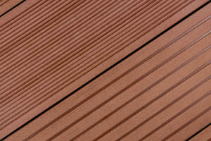 NaturaPlus™ | Terracotta Grooved Composite Decking Board (3m length) Composite Decking Ryno Group   