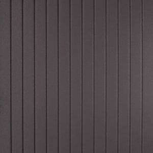 Non-combustible Aluminium Decking Board | RAL 8019 Grey Brown | 200mm x 25mm x 3.2m  Ryno Group   