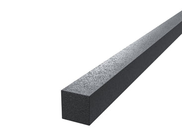 Tectonic® Recycled Black Plastic Decking Subframe Joist 50mm OVAEDA® Composite Decking & Porcelain Paving 50mm x 50mm x 3m