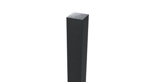 Tectonic® Recycled Black Plastic Decking Subframe Post  OVAEDA® Composite Decking & Porcelain Paving Tectonic® Recycled Black Plastic Decking Subframe Post: 100mm x 100mm x 3m  
