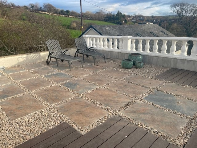 Porcelain Paving vs Natural Stone