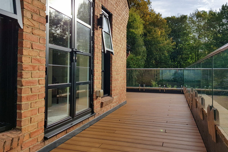 Case Study: Home Balcony Project – Luxxe™ Light Brown