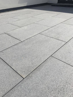 Carron™ | Silver Stone Effect Porcelain Paving Tiles (60x90x2cm)
