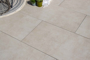 Concrete-finish-porcelain-paving-range-overview-ivory-tile