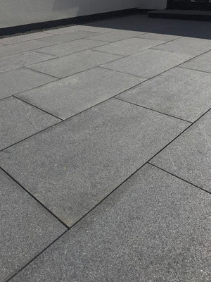 Blue Black Natural Granite Pack (60x60cm) | 18sqm  OVAEDA® Composite Decking & Porcelain Paving   