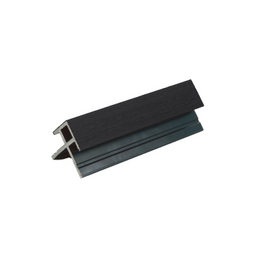 LuxxeClad™ Composite Panel Cladding External Corner Trim (3.6m length) | Black