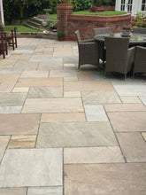 Raj Green Natural Indian Sandstone Patio Pack | 19.68sqm  OVAEDA® Composite Decking & Porcelain Paving   