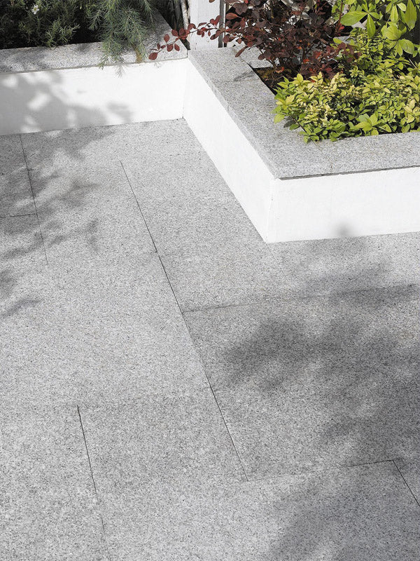 Silver Grey Natural Granite Patio Pack | 19.79sqm  OVAEDA® Composite Decking & Porcelain Paving   