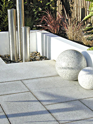 Silver Grey Natural Granite Pack (60x60cm) | 18sqm  OVAEDA® Composite Decking & Porcelain Paving   