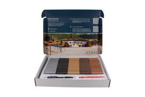 Natura™ | Dark Brown Grooved Composite Decking Board (3.6m length) Composite Decking Ryno Group   