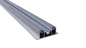 Tectonic® 25mm Aluminium Paving Subframe Rail, with 2mm rubber gasket (3.6m length)