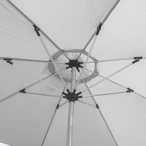 3m Round Parasol | Grey  Maze   