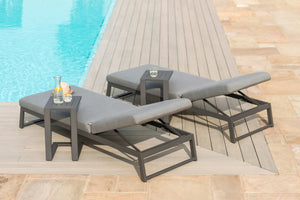 Allure Sunlounger | Flanelle  Maze   