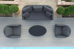Ambition 3 Seat Sofa Set | Flanelle  Maze   