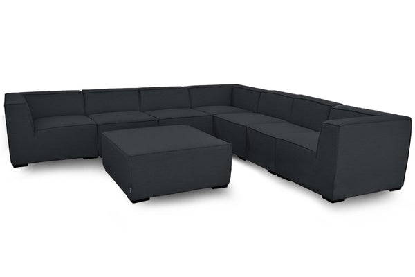 Apollo Large Corner Sofa Group | Charcoal