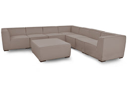 Apollo Large Corner Sofa Group | Taupe