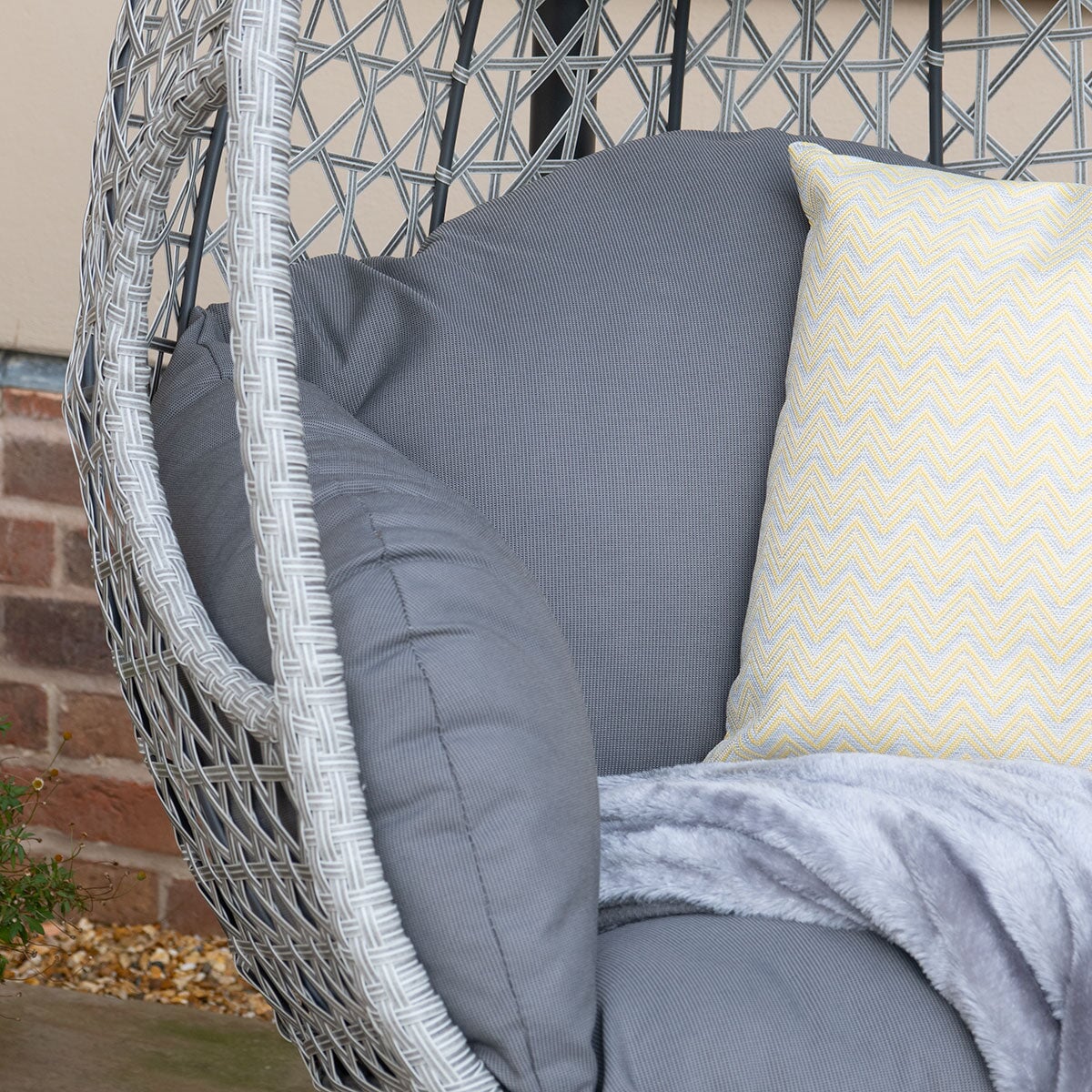 Ascot Double Hanging Chair  | Grey