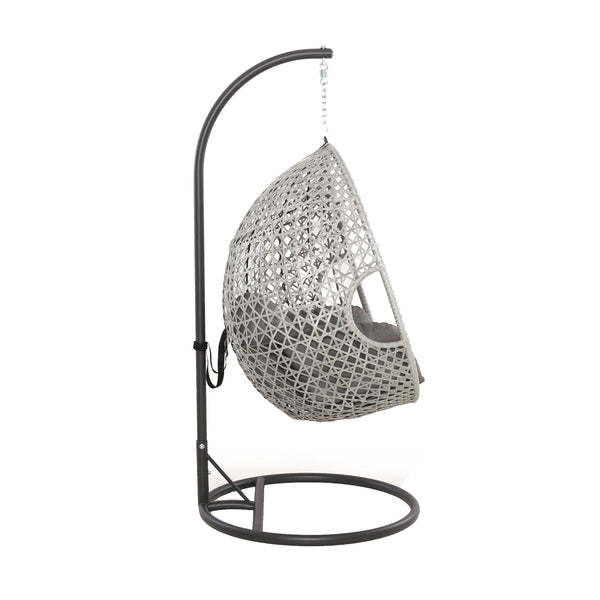 Ascot Hanging Chair  | Grey  Maze   