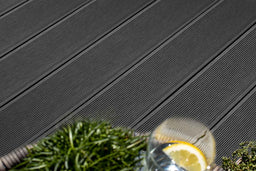 Classic™ | Black Grooved Composite Decking (3.6m length)