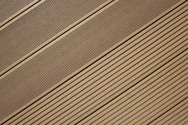 Classic™ | Light Brown Grooved Composite Decking (3.6m length) Contemporary Decking 57.6001 Default Title  