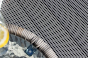 Classic™ | Light Grey Grooved Composite Decking (3.6m length) Contemporary Decking 57.6002   