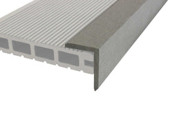 Classic™ | Light Grey Grooved Composite Decking Corner Trim (3m length)