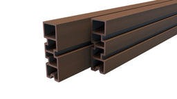 Composite Fencing Top Board (1.83m length) | Dark Brown