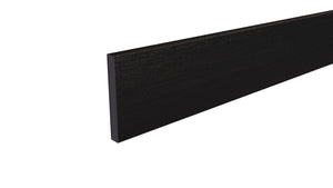 Composite Panel Cladding Finishing Board (3.6m length) | Black  Ecoscape UK   